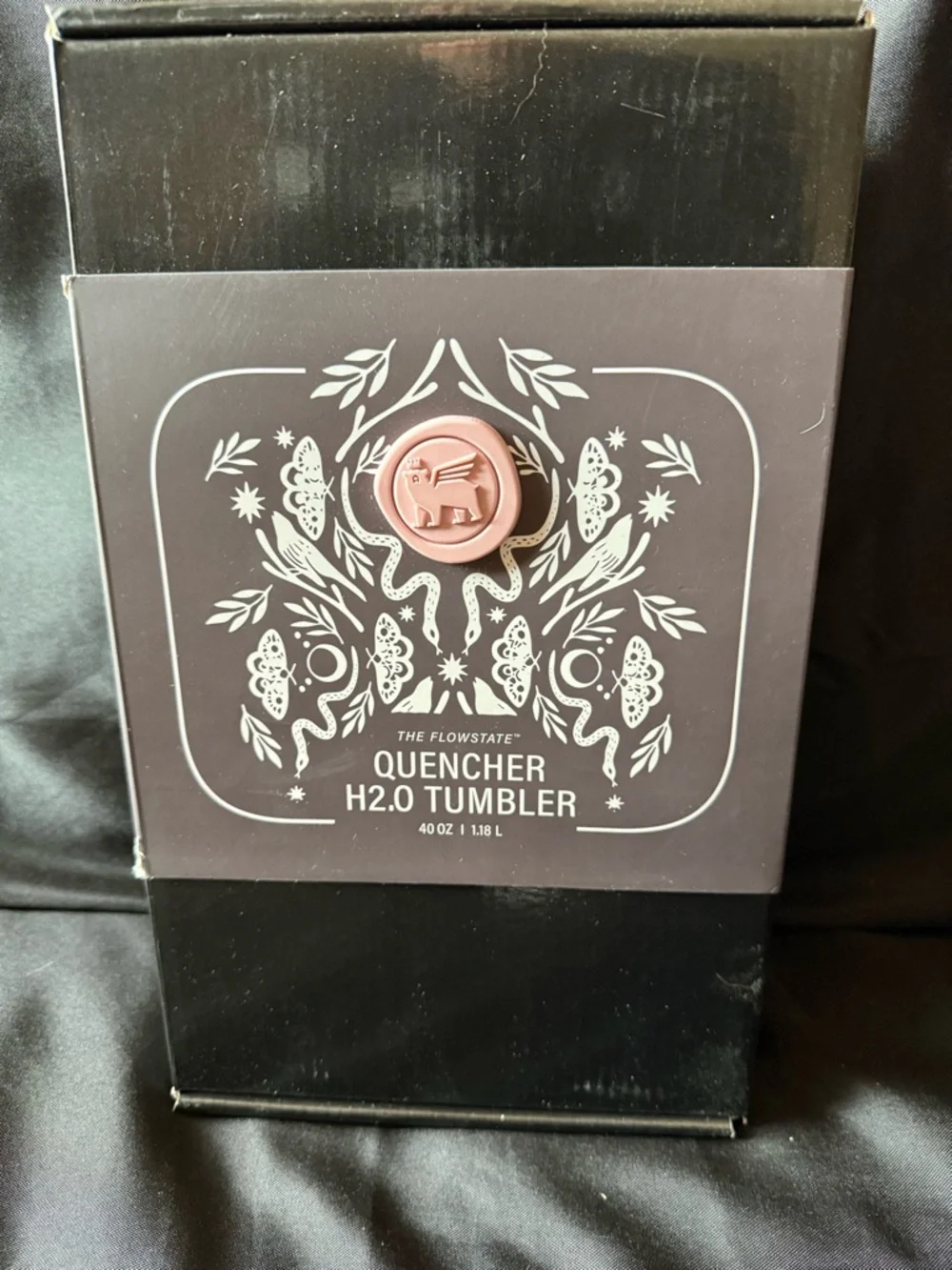 New Stanley 40oz Special Halloween Black Detailed With Box Straw Topper Bag - Picture 2 of 13